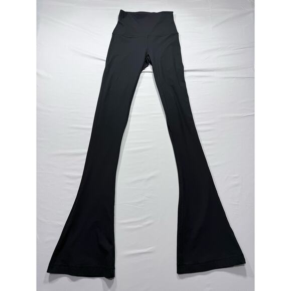 Lululemon Align™ High-Rise Ribbed Mini-Flare Pant - Black (Size 0) - Picture 4 of 7
